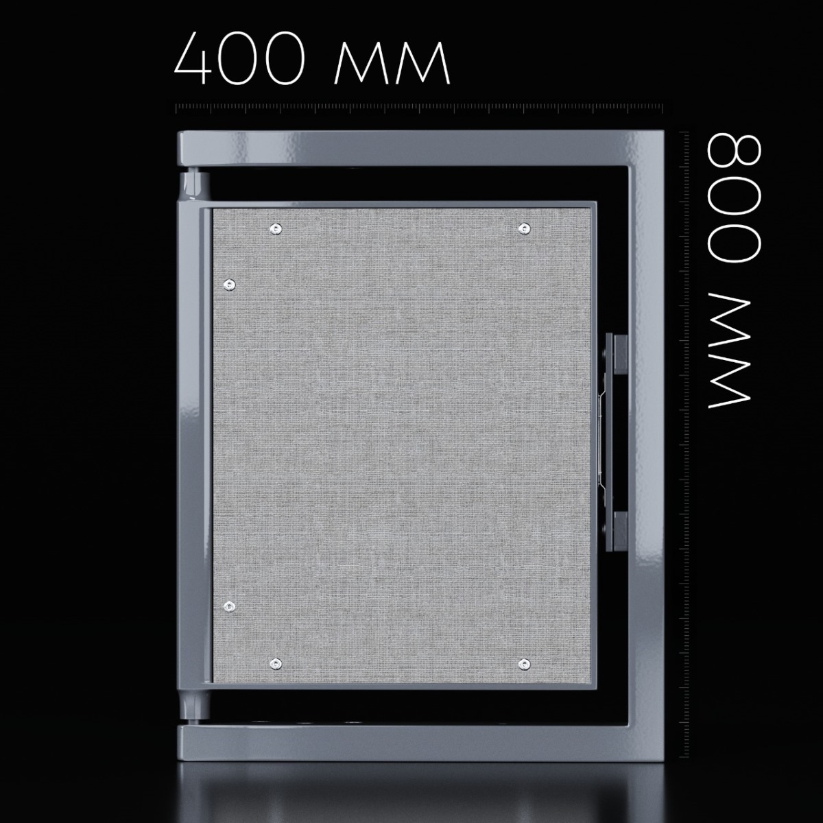 Люк одностворчатый Shagma 40х80 ревизионный под плитку ЛС400x800В 5 Люк одностворчатый Shagma 40х80 ревизионный под плитку ЛС400x800В — изображение 5